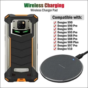 10W Qi Wireless Charger for Doogee Rugged Phones