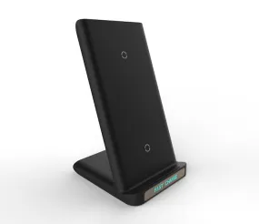 15W black 20W/15W/10 Fast Charger,desk vertical wireless charger,phone holder AZ11498