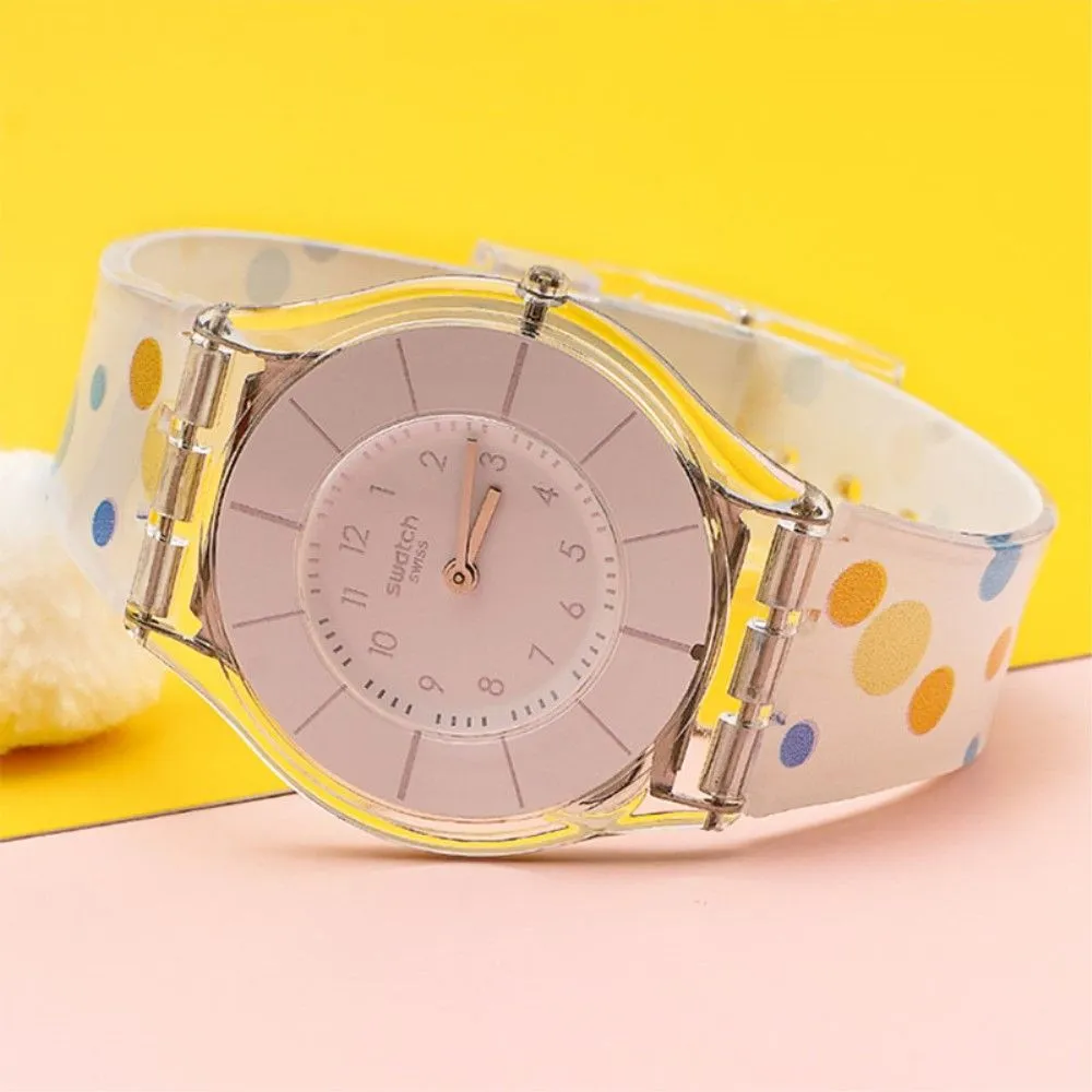 17mm Universal cute silicone watch strap - Yellow / White