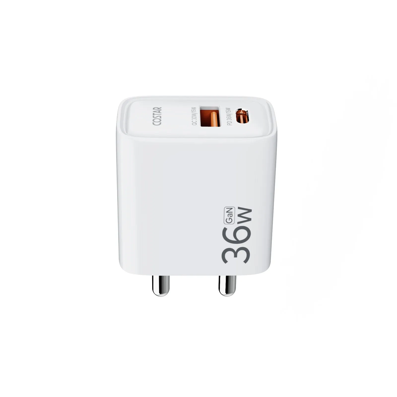 2 IN 1 QC/PD 33W Dual Port Fast Charger