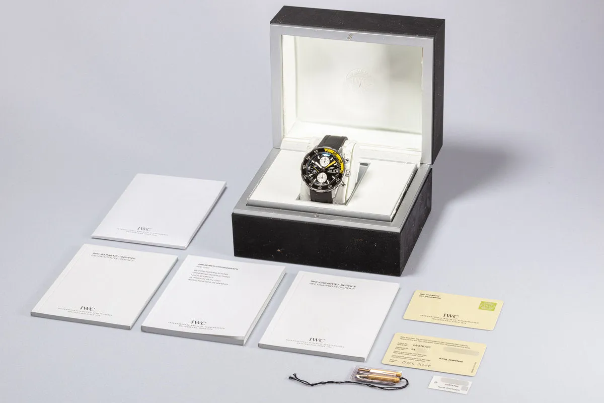 2009 IWC Aquatimer Chronograph IW367602 with Box and Card