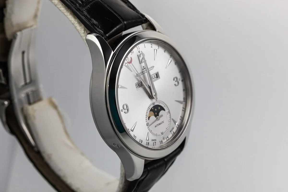 2014 Jaeger-LeCoultre Master Calendar 176.8.12.S with Box and Papers