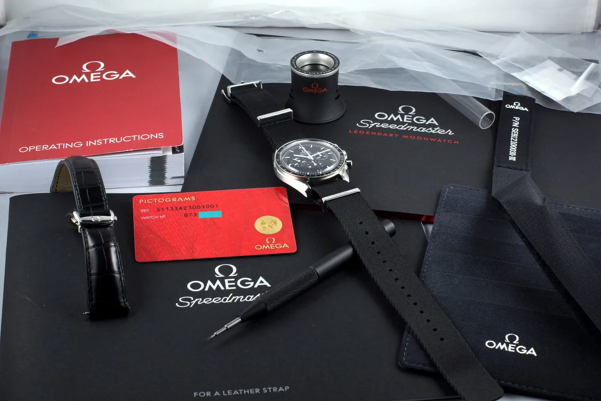 2015 Omega Speedmaster 311.33.42.30.01.001 with Box and Papers