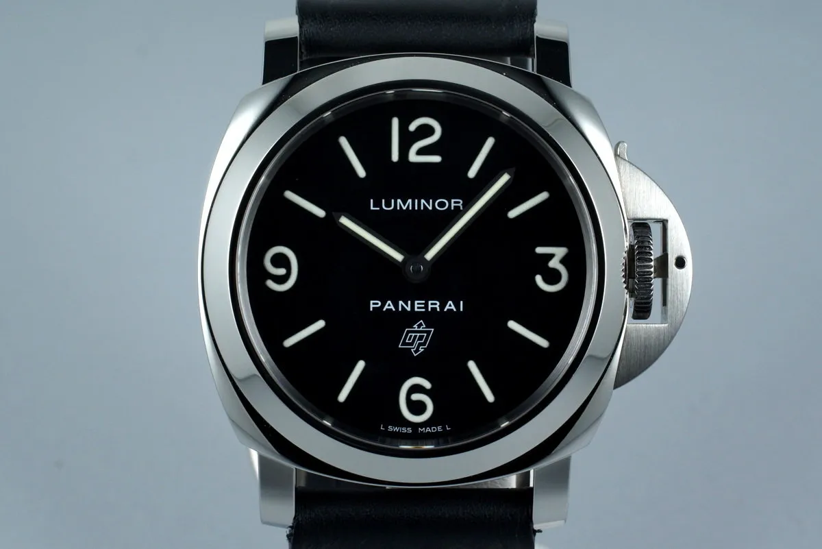 2015 Panerai PAM 000 Luminor with Box and Papers