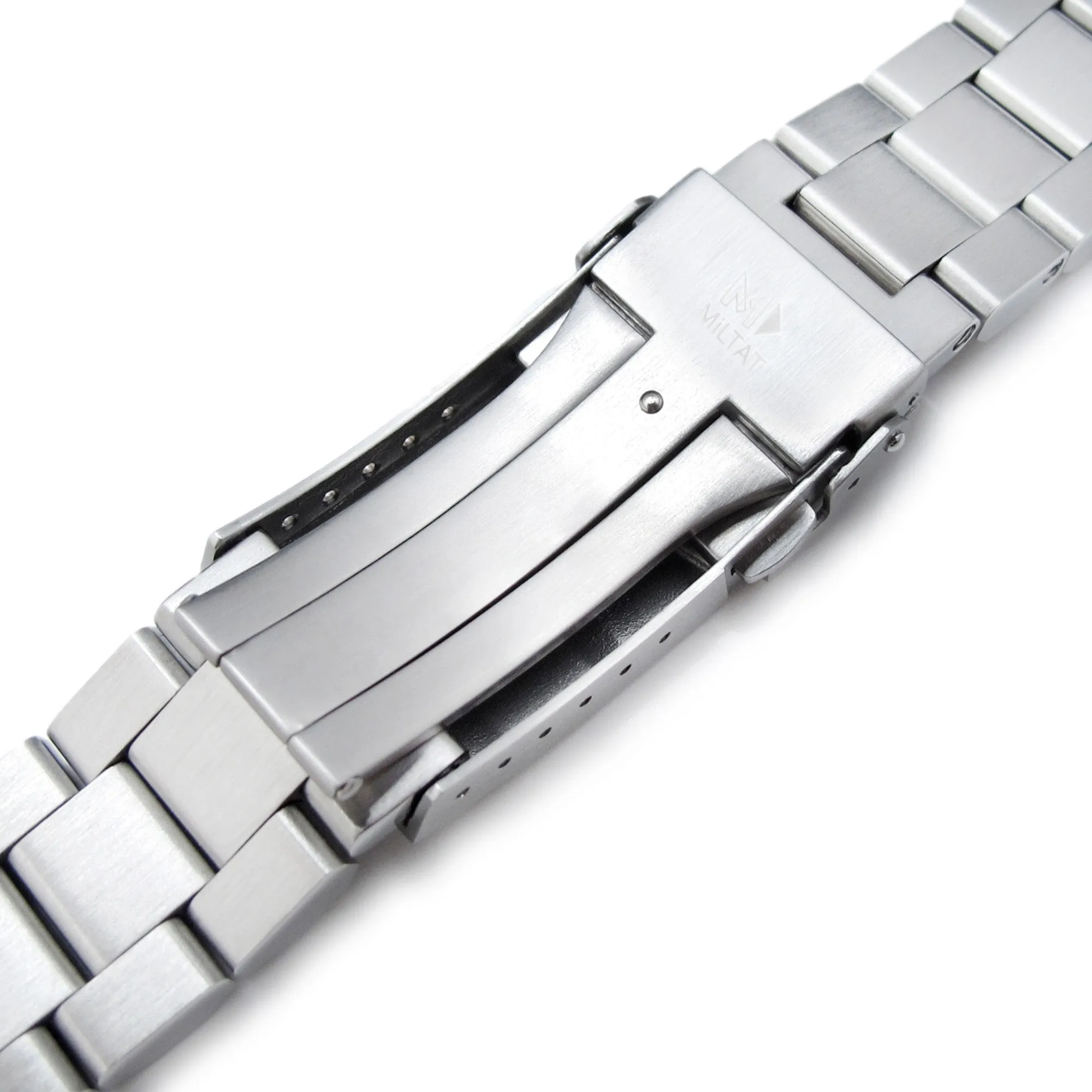 20mm Hexad Watch Band for Seiko MM300 Prospex Marinemaster SBDX001 SBDX017 SBDX023, Stainless Steel - Brushed, SUB Diver Clasp