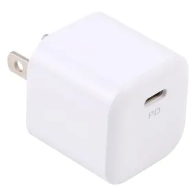 20W USB-C Fast Charger with PD Technology - US Plug Compatible with Samsung, Huawei, Xiaomi, and More