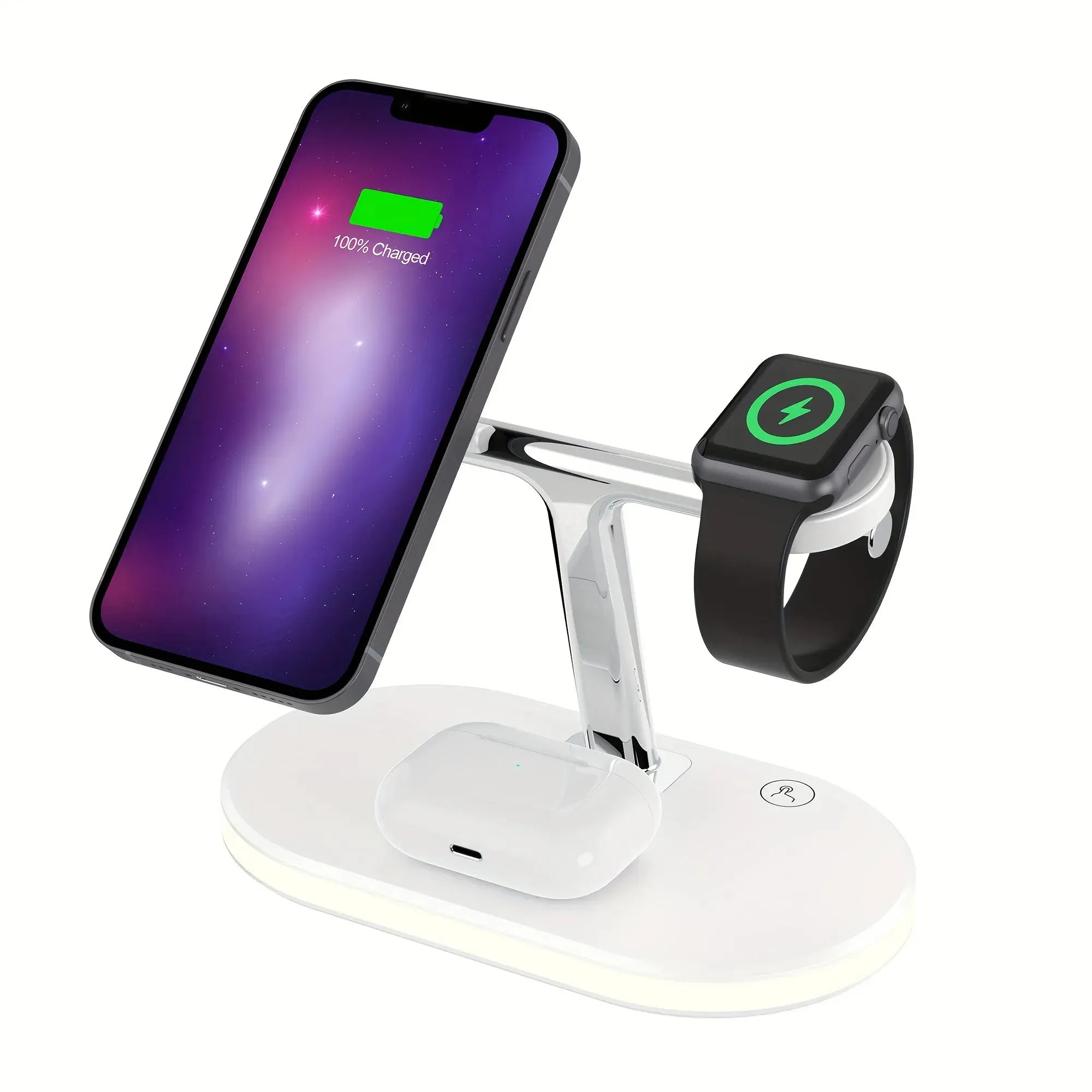 3-in-1 Magnetic Wireless Charging Station