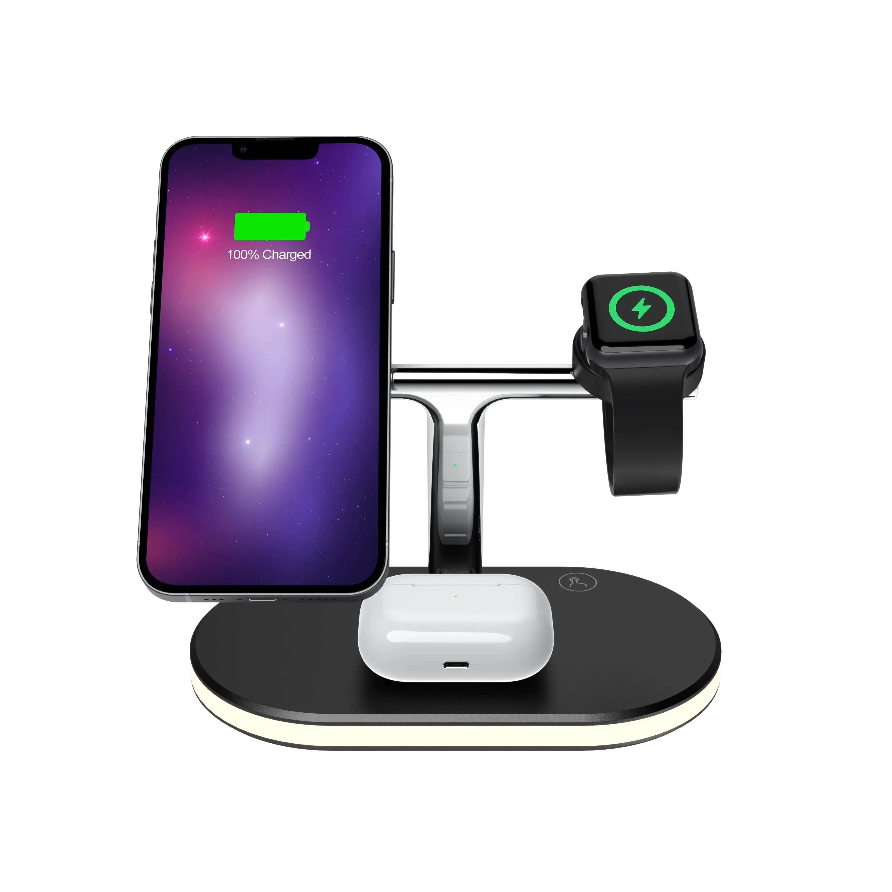 3-in-1 Magnetic Wireless Charging Station