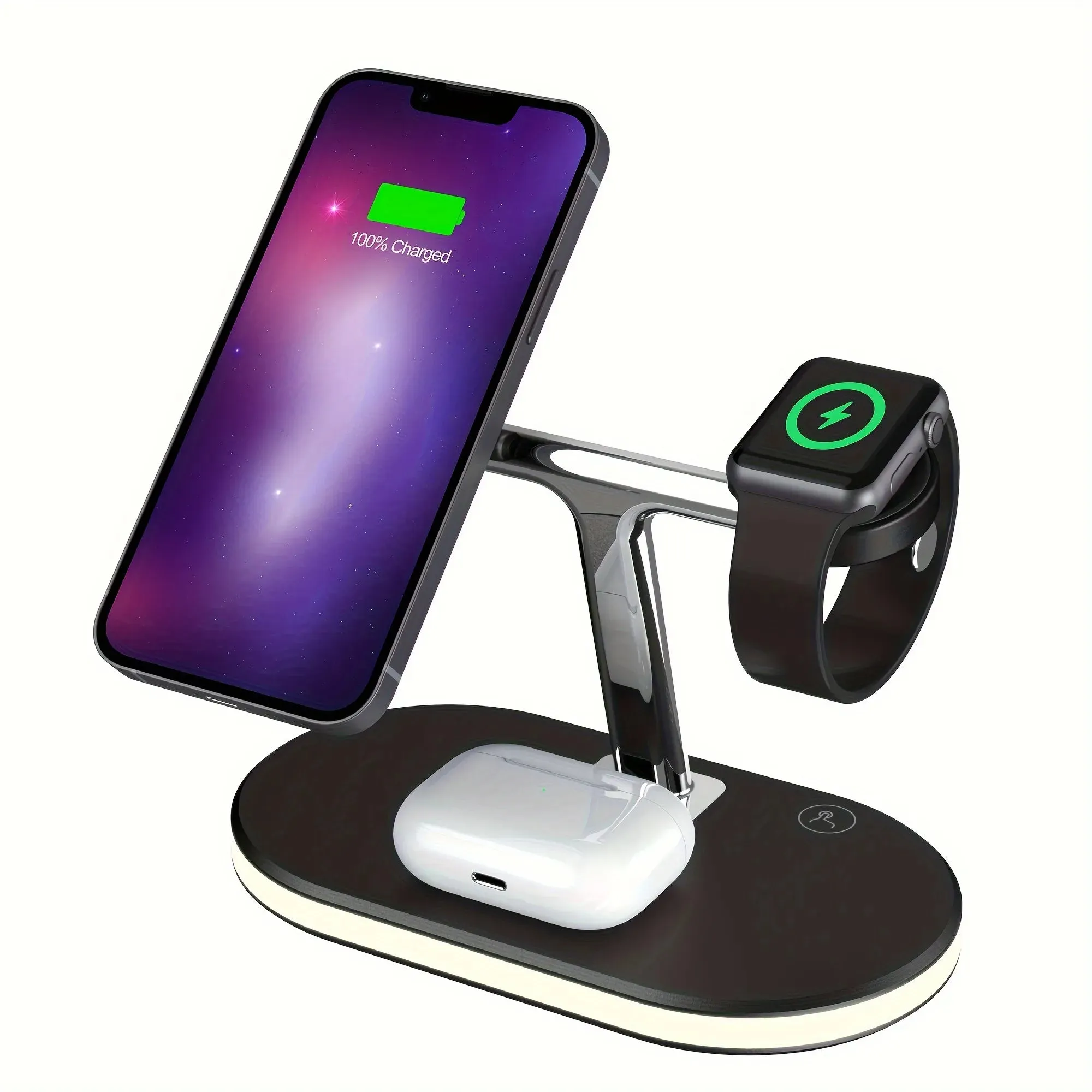 3-in-1 Magnetic Wireless Charging Station