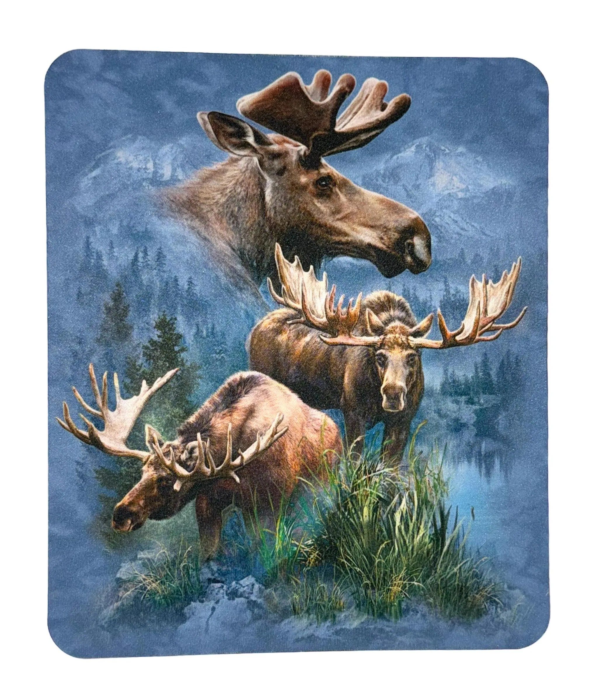 3 Moose Mouse Pad