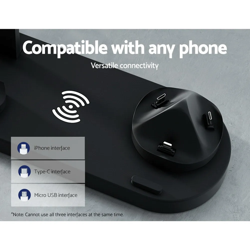 4-in-1 Wireless Charging Station, Safety Features - Devanti