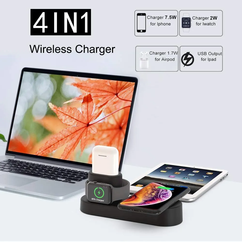 4 in 1 Wireless Charging Station