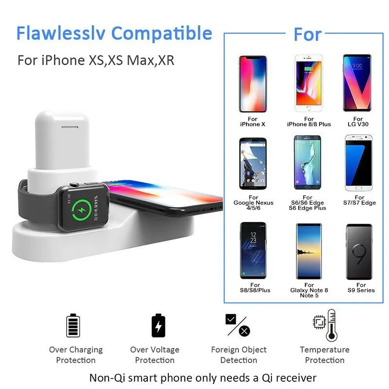 4 in 1 Wireless Charging Station