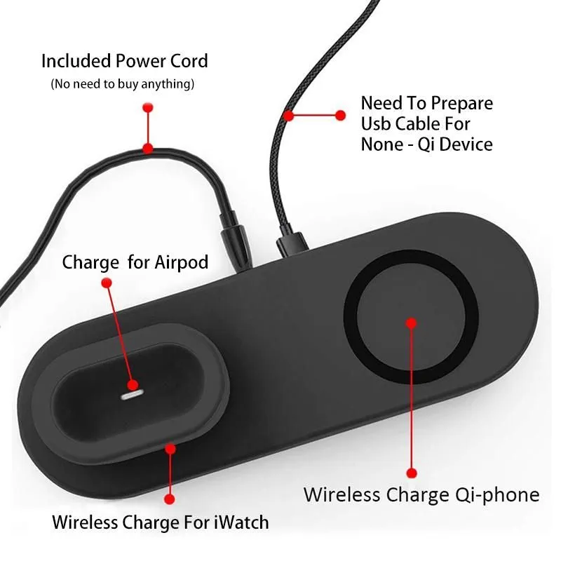 4 in 1 Wireless Charging Station