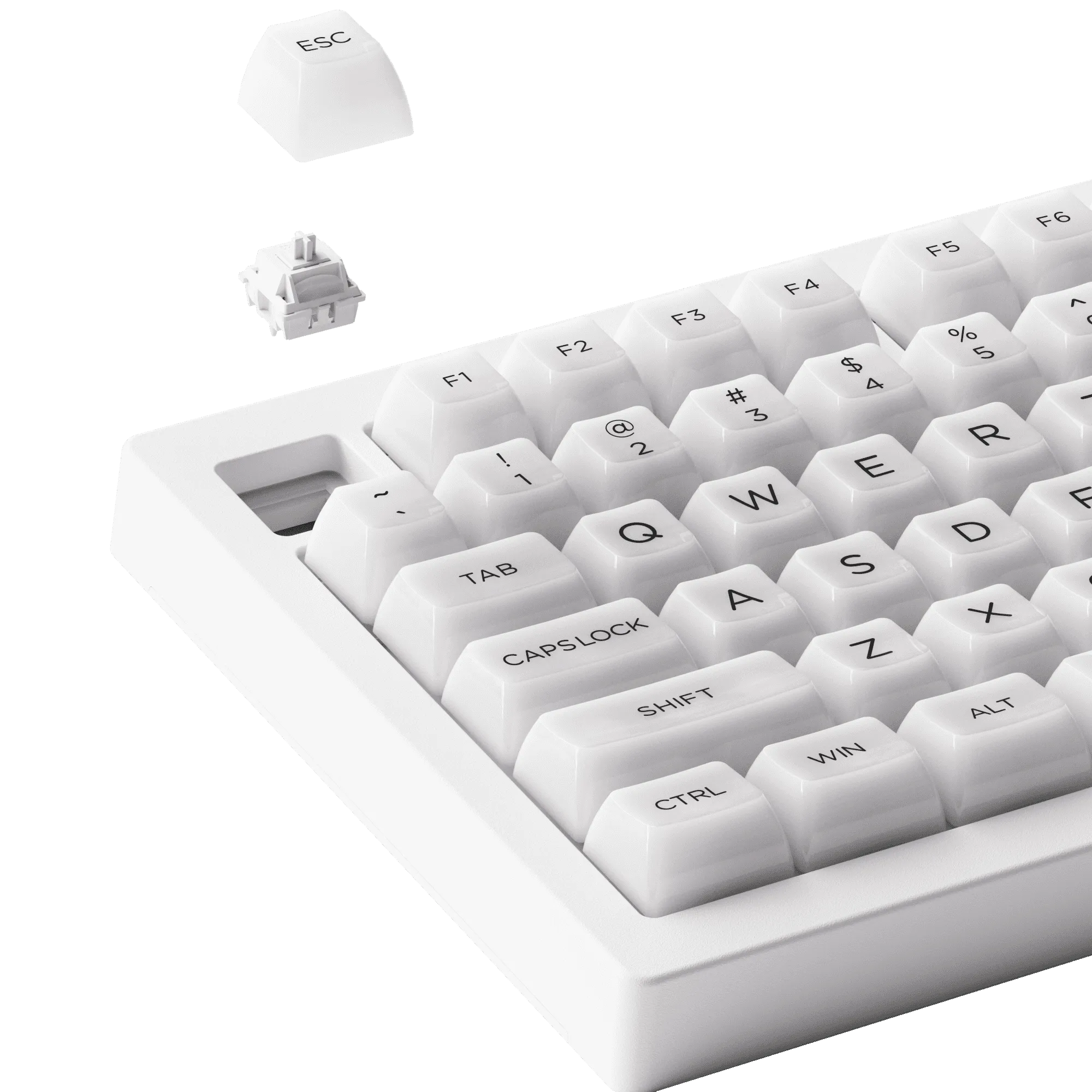 5075B Plus ASA Clear Mechanical Keyboard