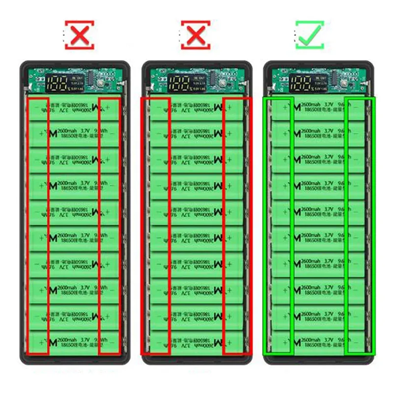 5x18650 Solar Power Bank Case – DIY Kit with Dual USB