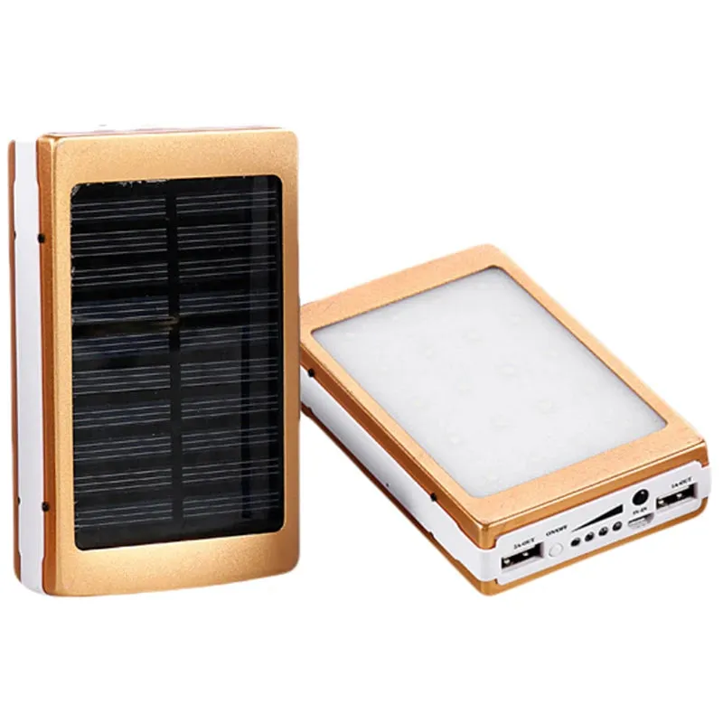 5x18650 Solar Power Bank Case – DIY Kit with Dual USB