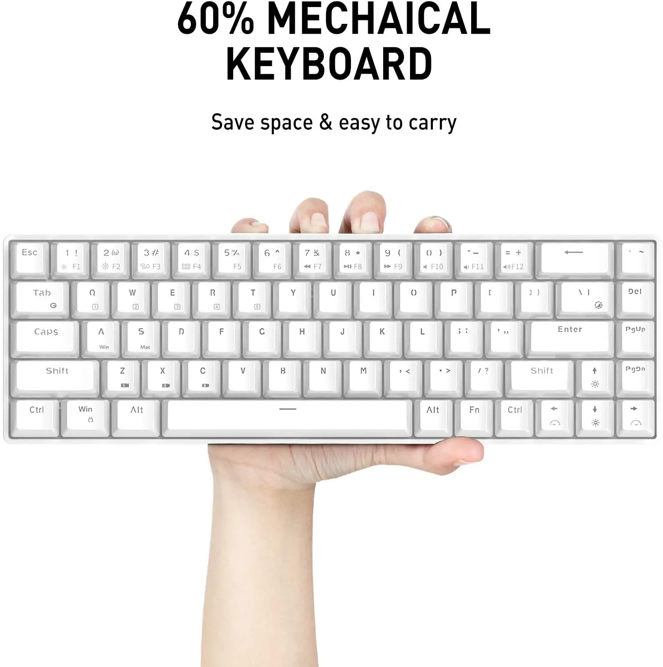 60% Wireless Keyboard and Mouse Set