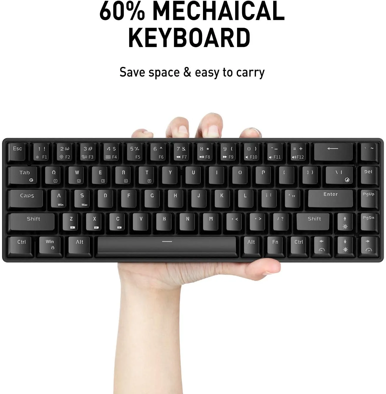 60% Wireless Keyboard and Mouse Set