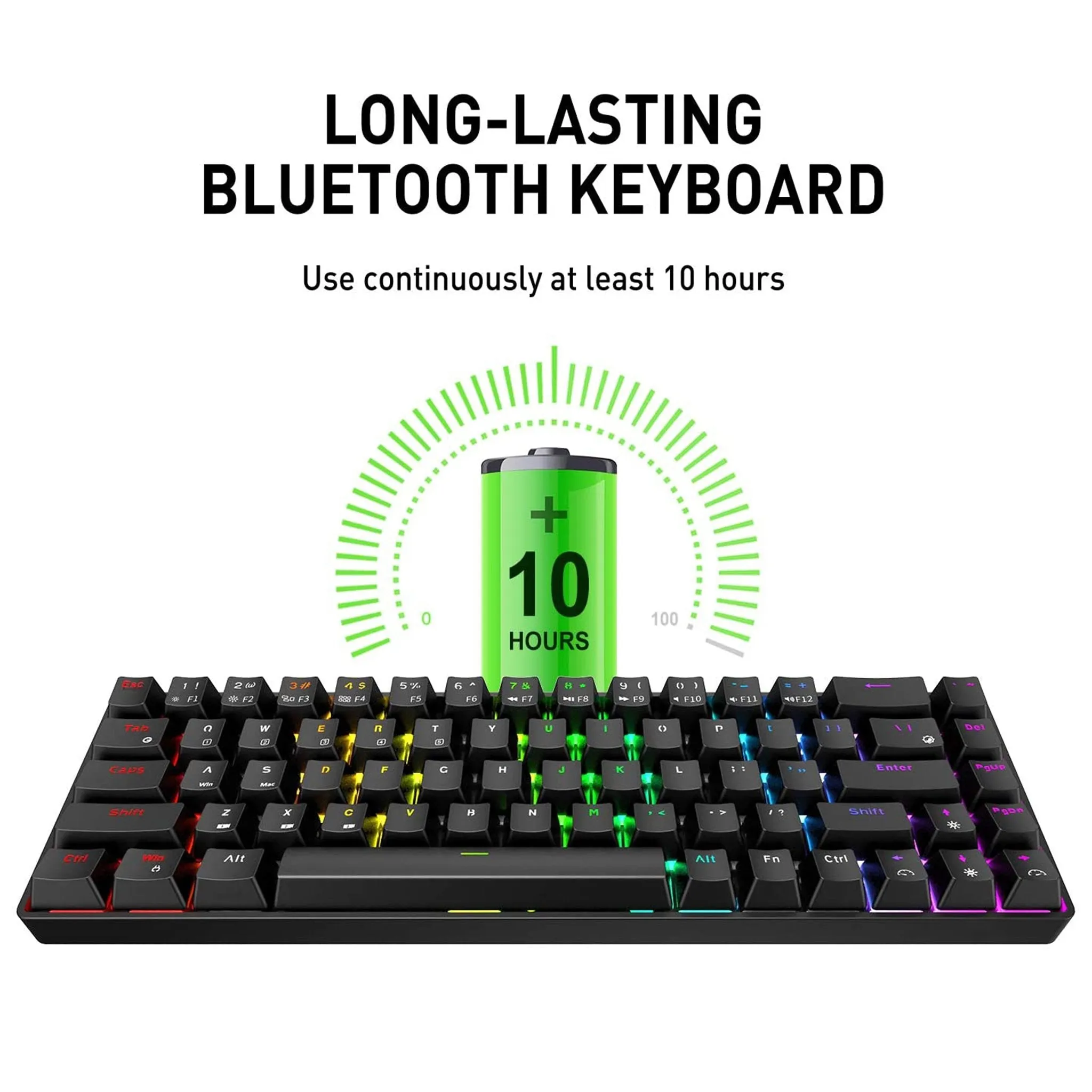 60% Wireless Keyboard and Mouse Set