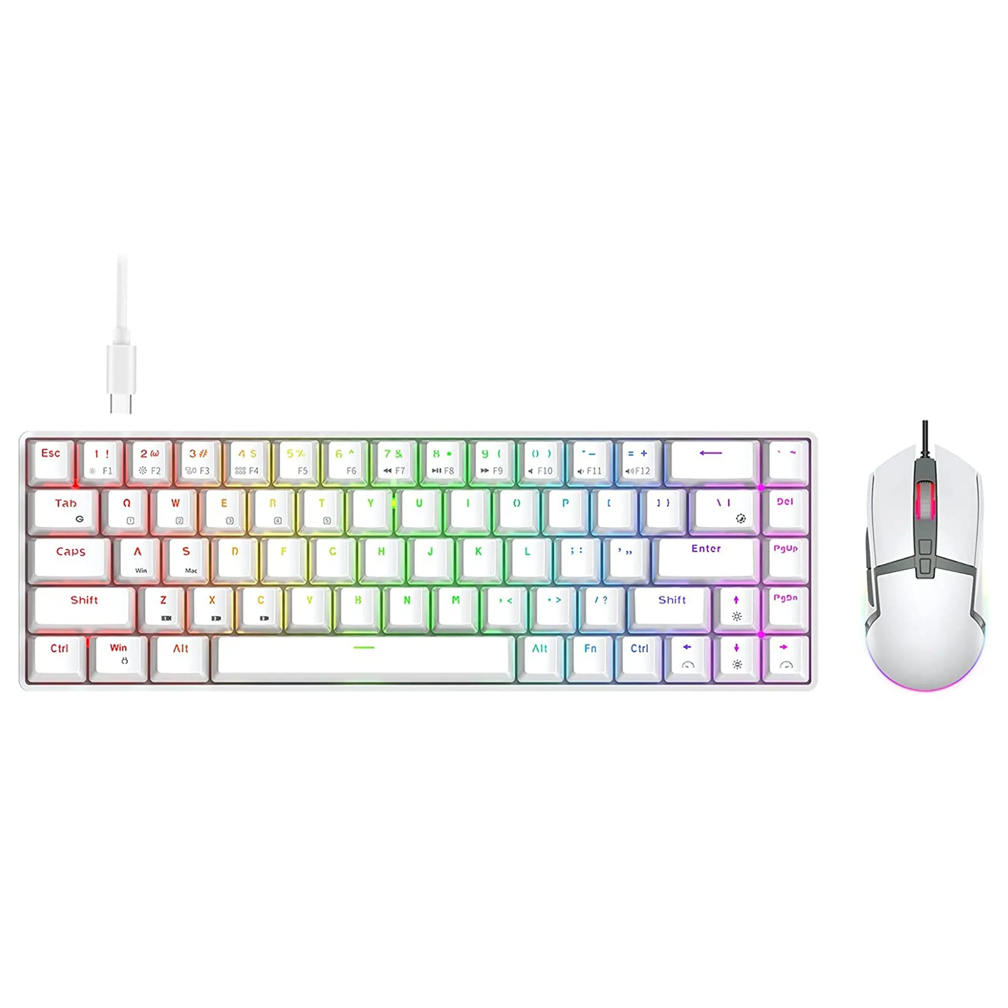 60% Wireless Keyboard and Mouse Set