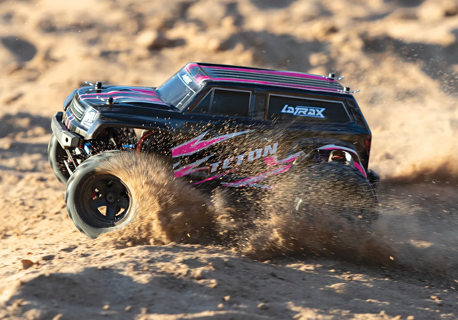 76054-5-PINK LaTrax 1/18 Teton 4WD Pink