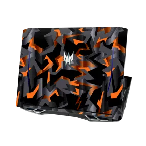 Acer Predator Helios 300 (15.6") SIGNATURE Sharp-Edged Orange CAMO Skin