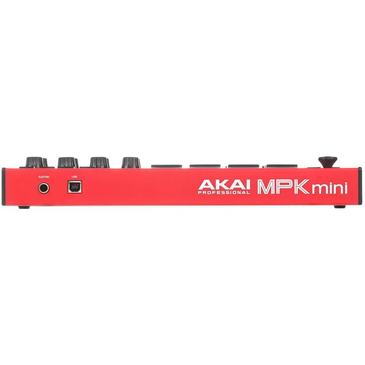 Akai MPK MINI MKIII 25-Key Keyboard Controller - Limited Edition Red