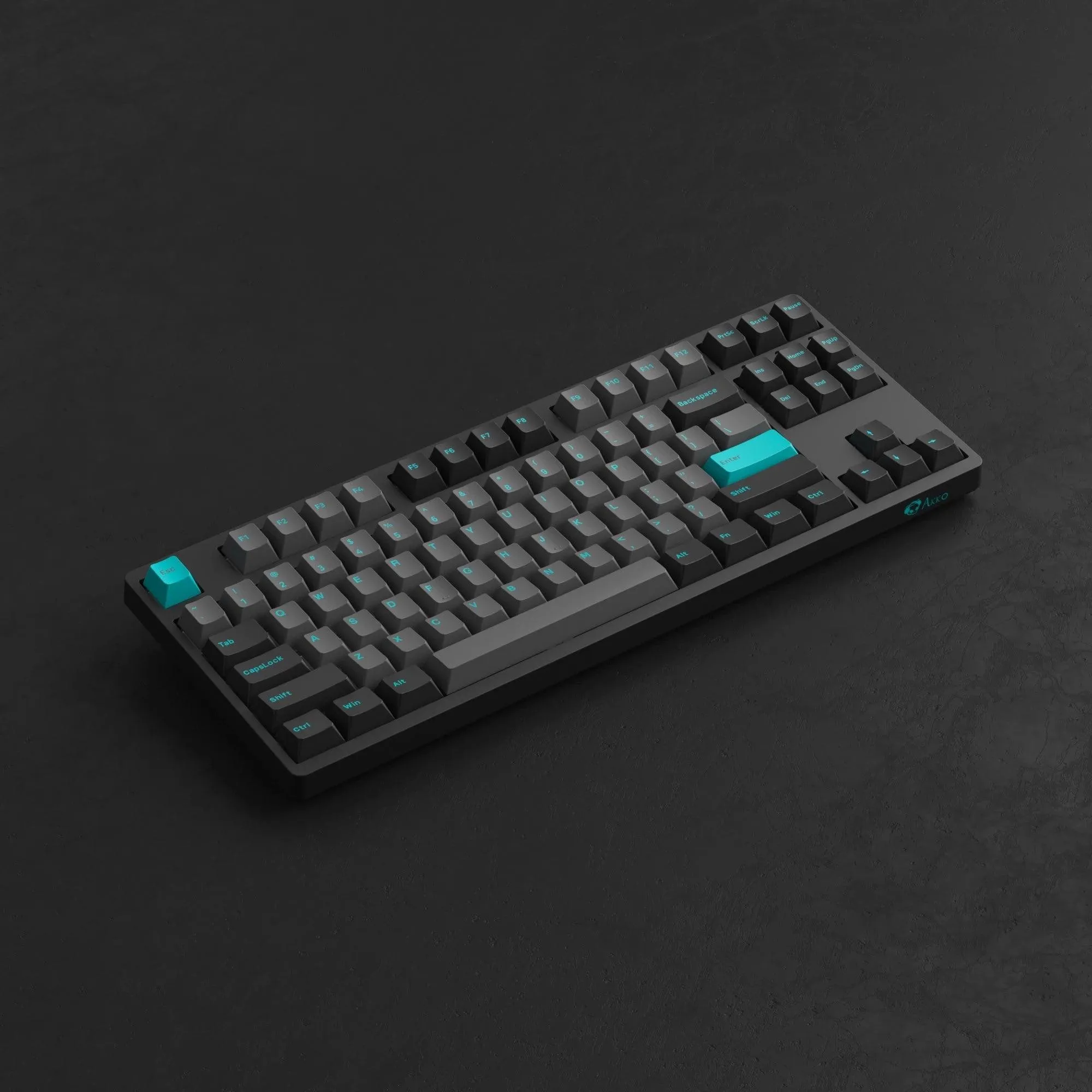 AKKO 3087 Plus Black & Cyan Mechanical Gaming Keyboard