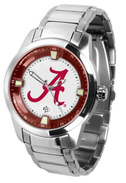 Alabama Crimson Tide Titan Steel Men’s Watch