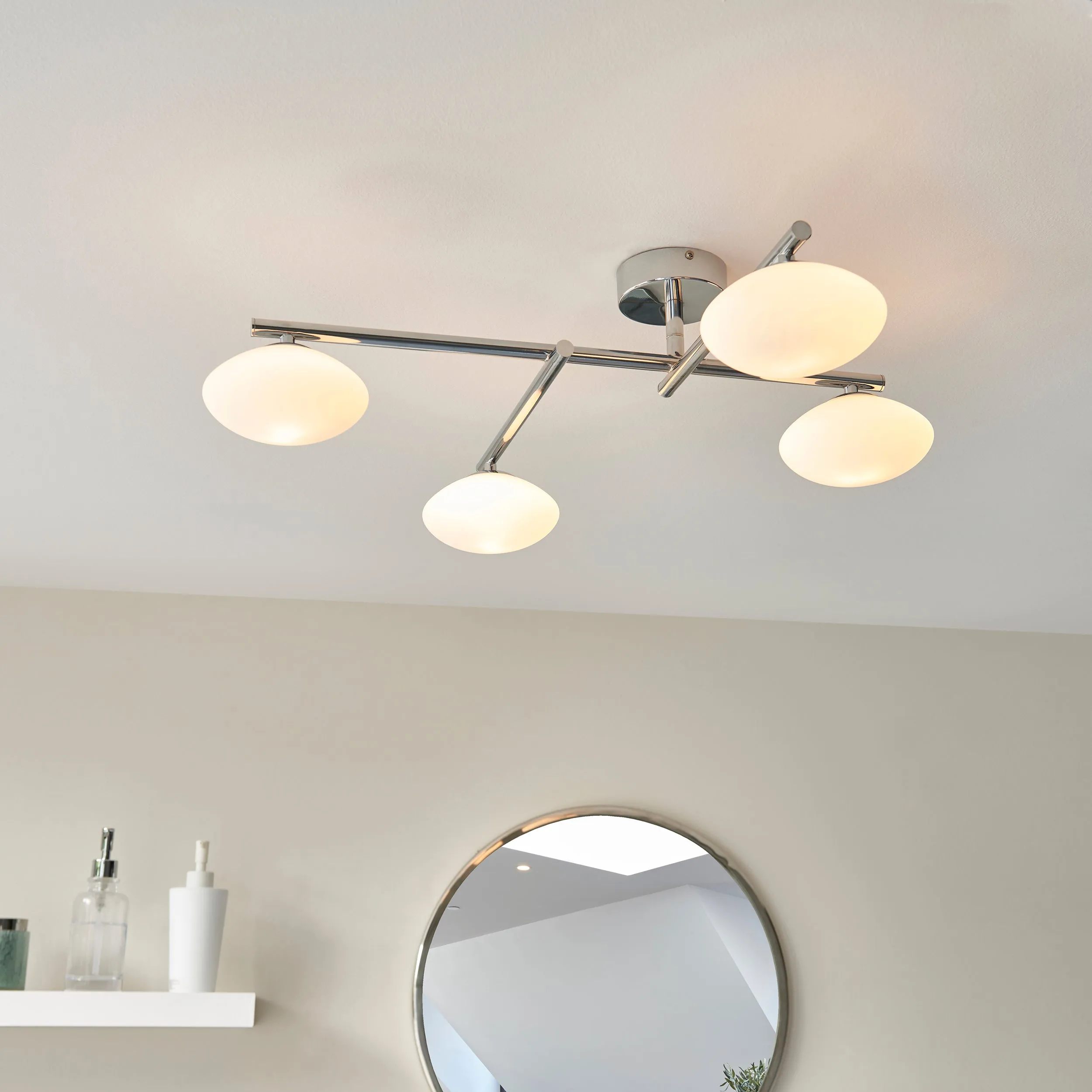 Amos Kuiper Bathroom Ceiling Light Chrome