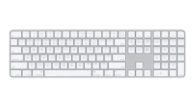 Apple Magic Keyboard With Touch Id And Numeric Keypad - Keyboard - Wireless - Bluetooth, Usb-C - Qwerty - Us