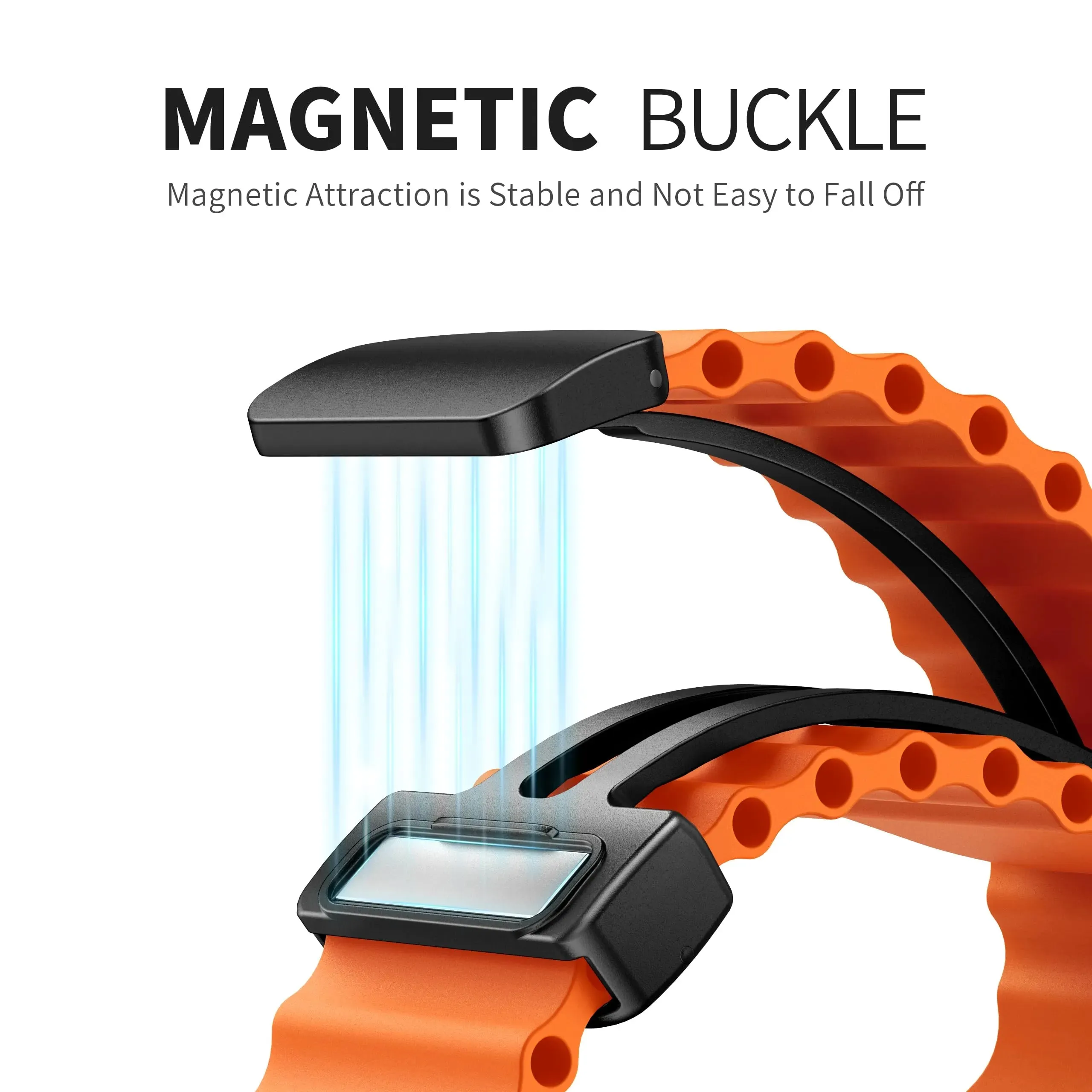 Apple Watch Magnetic Buckle Ocean Band