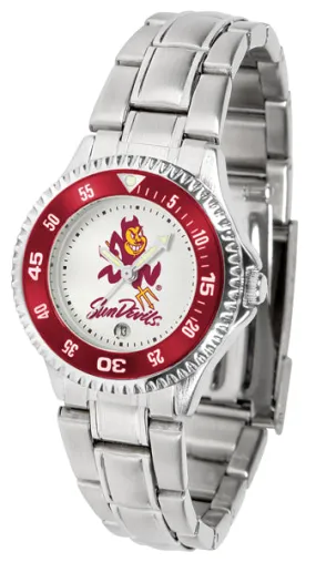 Arizona State Sun Devils Competitor Steel Ladies Watch