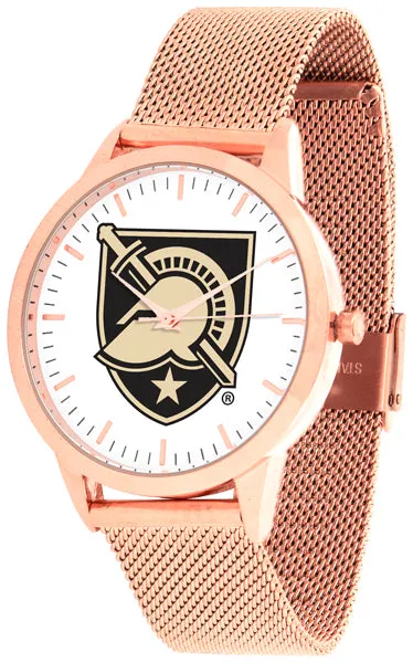 Army Black Knights Statement Mesh Band Unisex Watch - Rose