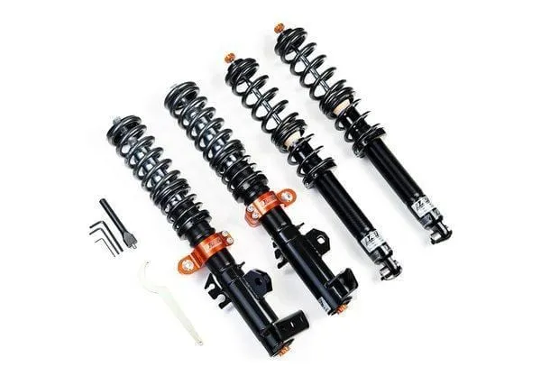 AST Suspension 5100 Series 1-Way Coilovers (Divorced Rear - Front and Rear Top Mounts Not Included) ACU-B1601S - 2006-2013 BMW 130i (E81-E82-E87-E88)