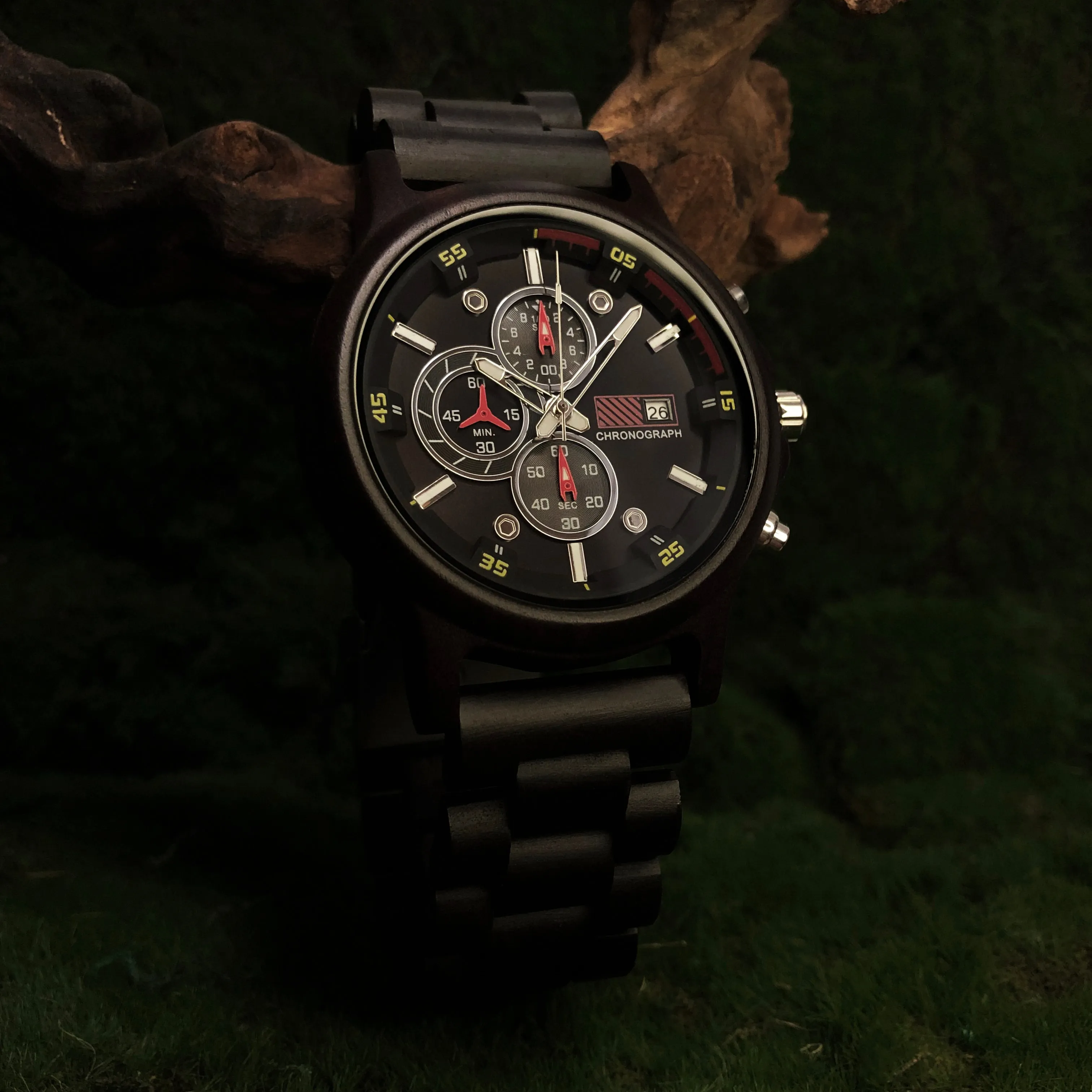 Atlanta - Ebony Men Chronograph