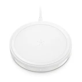 Belkin Boost Up Bold Wireless Charging Pad 10W, Wireless Charger for Apple, Samsung, LG and Sony, White