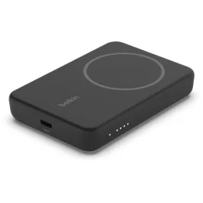 Belkin BoostUp Charge Magnetic Wireless Power Bank 5K   Stand (Black)