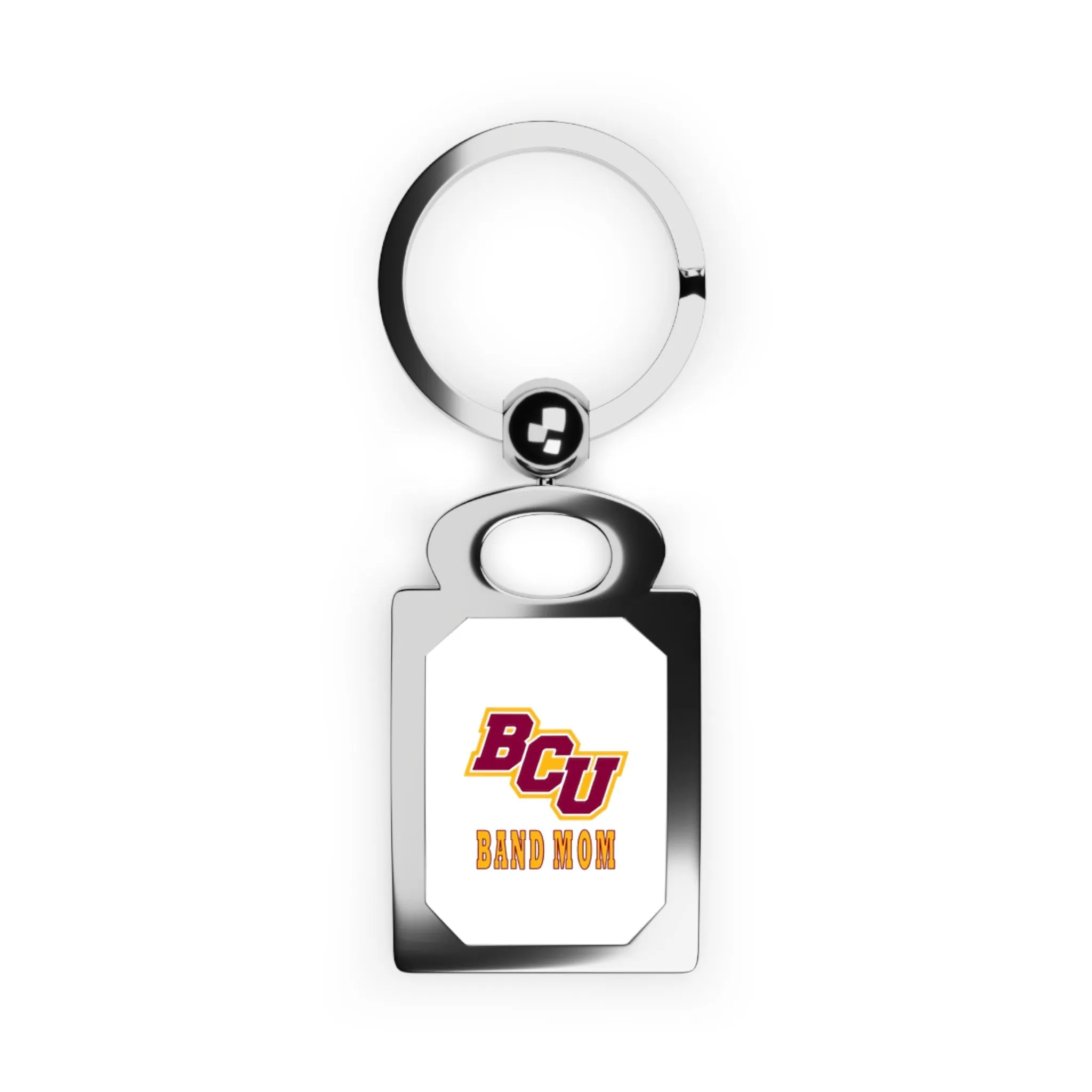 Bethune-Cookman Band Mom Rectangle Photo Keyring