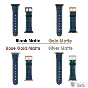 Black Watch Modern Tartan Watch Band