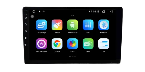 Blackspider BSNAV 9" Double Din with AndroidAuto & Carplay