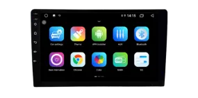 Blackspider BSNAV 9" Double Din with AndroidAuto & Carplay