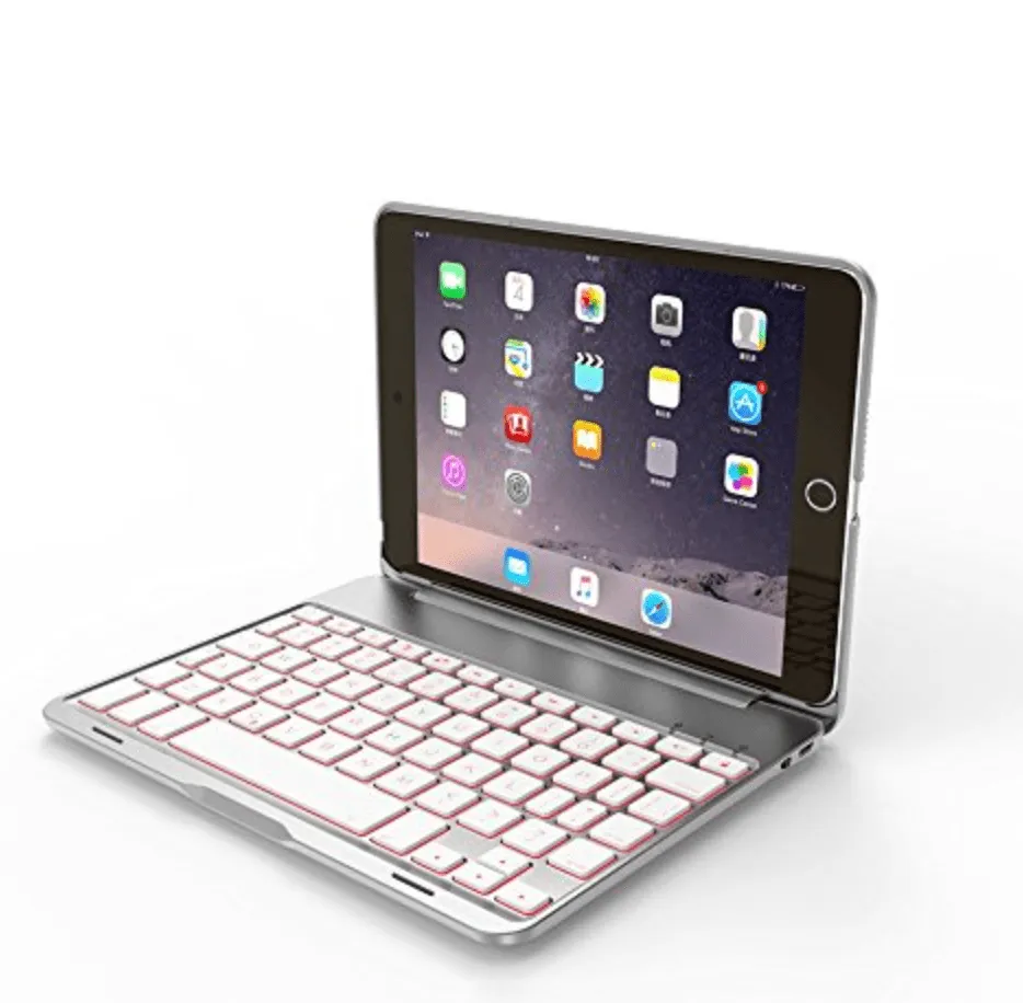 BLUETOOTH KEYBOARD - IPAD MINI 2/3 (SILVER)