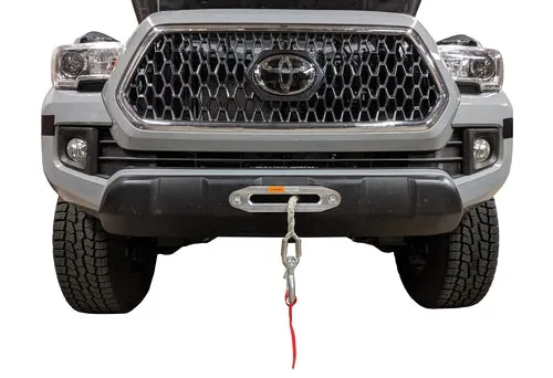 Bulldog Winch 23001 Tacoma Front Hidden Winch Mount for 16-19 Tacoma Black Bulldog Winch