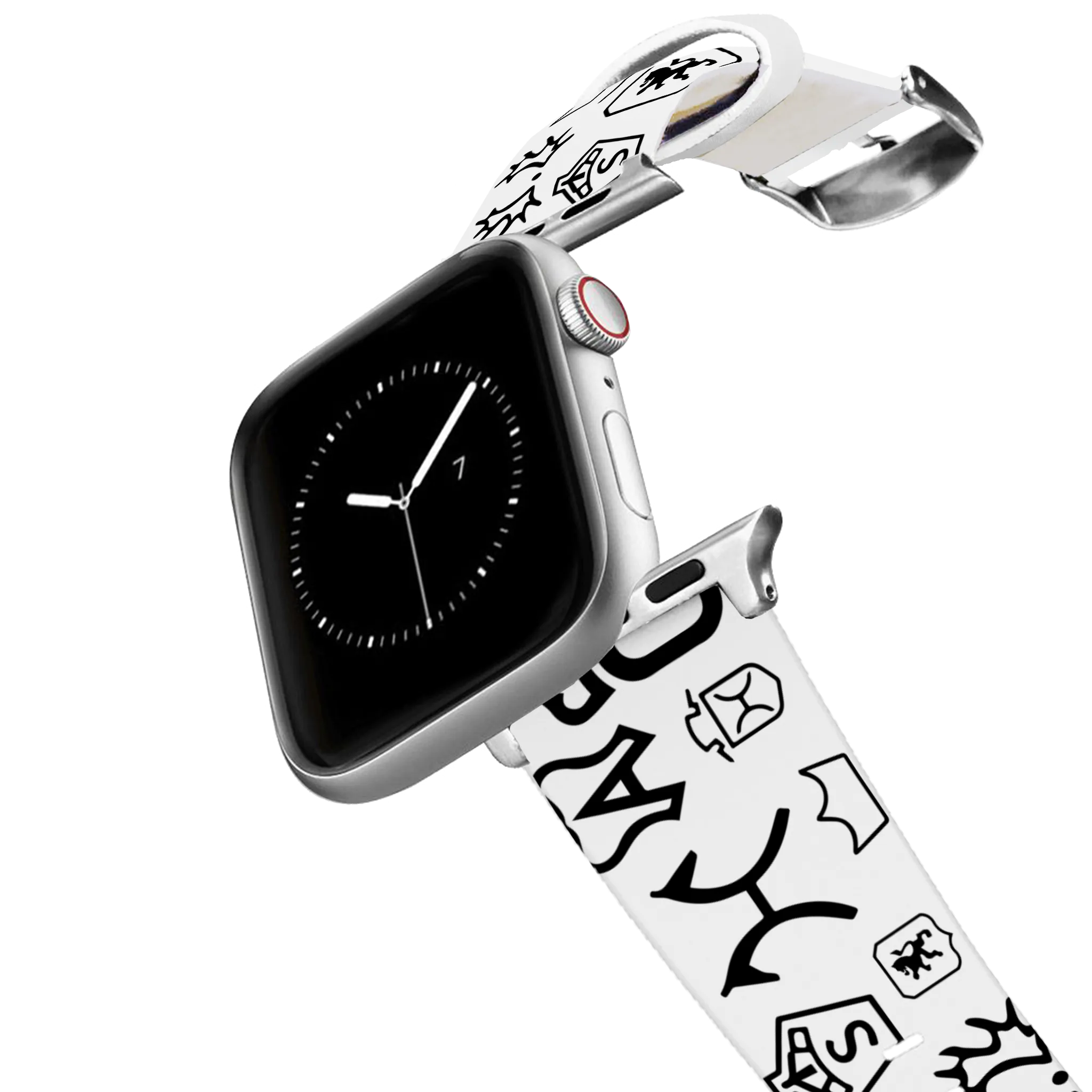 C4 Apple Watch Band (Warmblood Brands White)