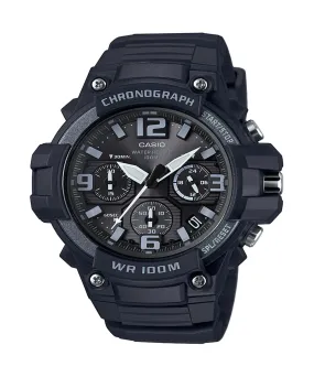 Casio  Heavy Duty Design Watch With Black Silicone Band Watch