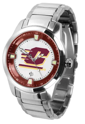 Central Michigan Titan Steel Men’s Watch