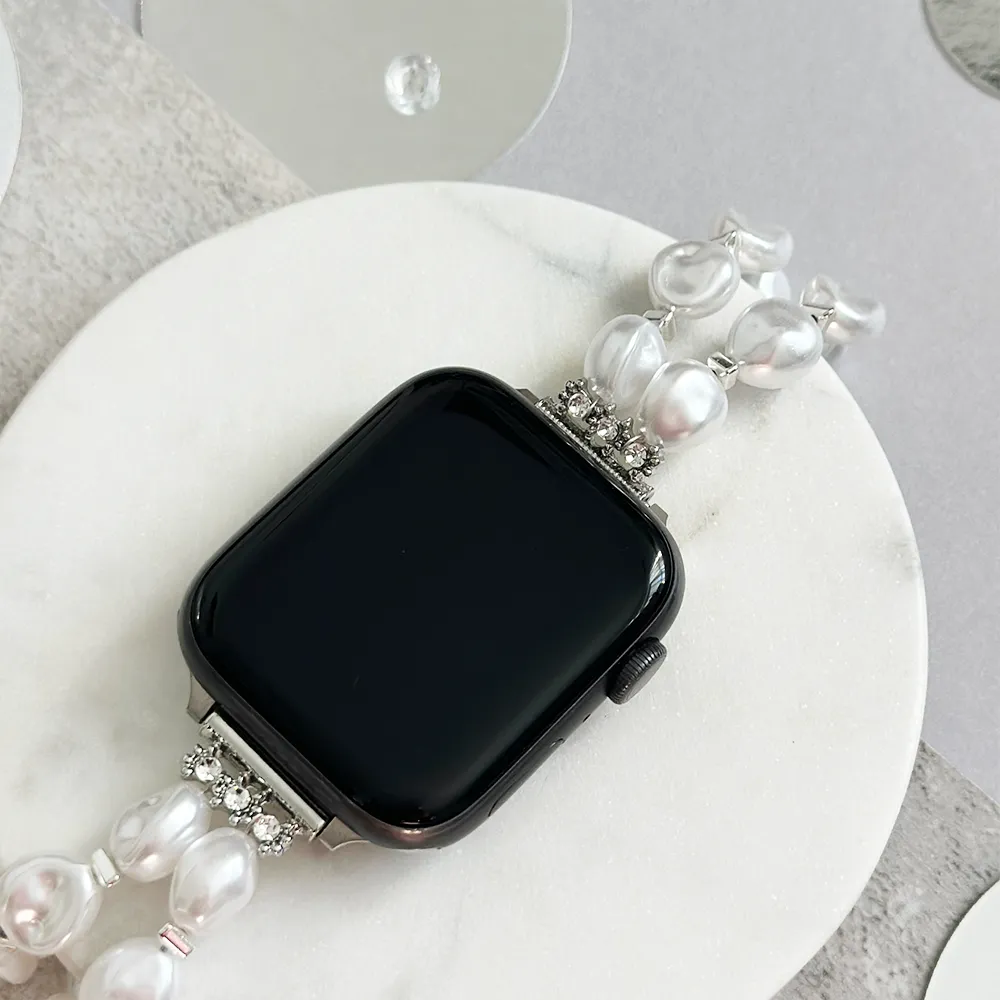 Chunky Pearl Bracelet Bracelet Apple Watch Strap