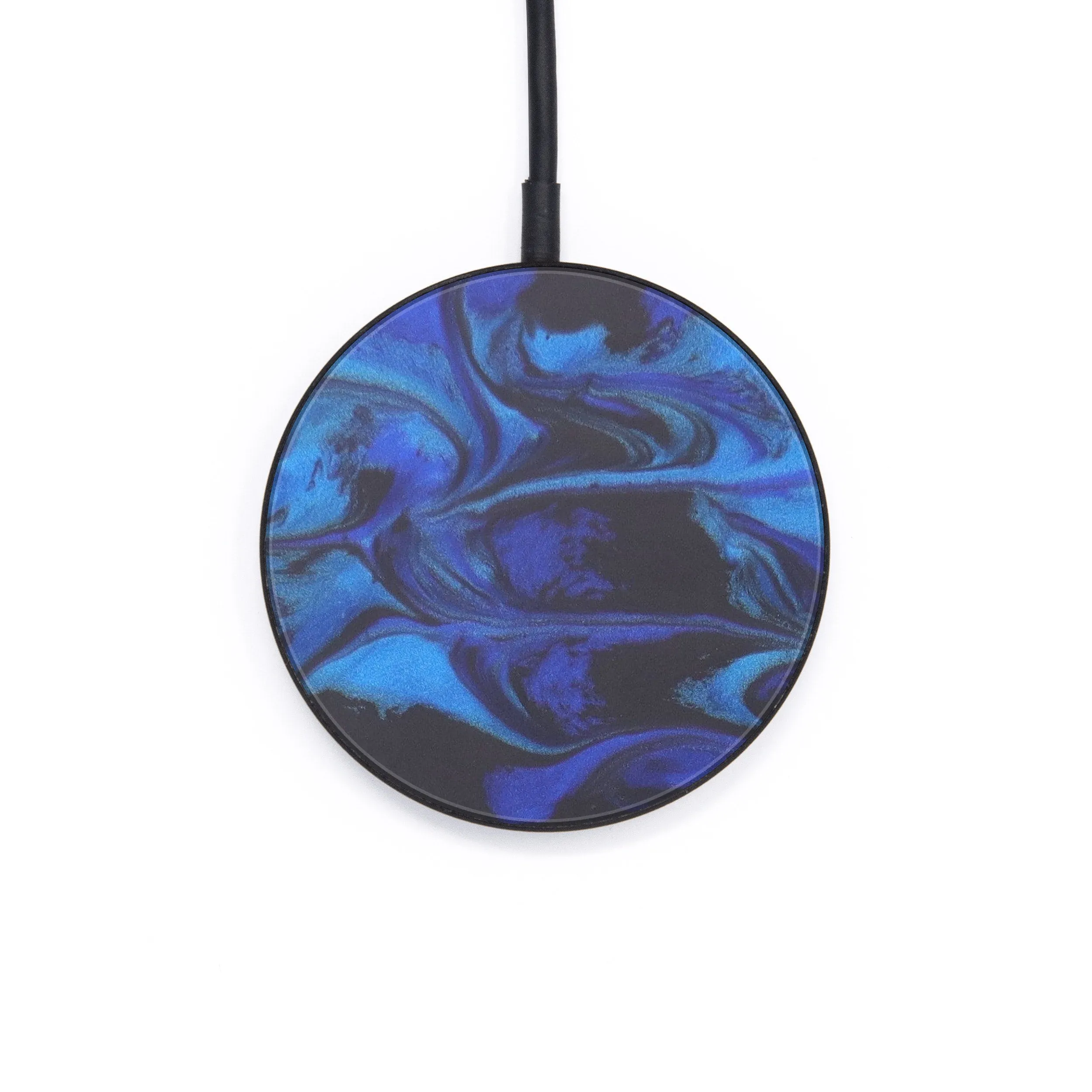 Circle ResinArt Wireless Charger - Ealasaid (Dark Blue, 609034)